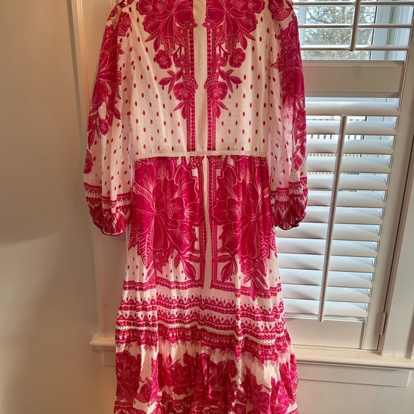 FARM Rio's Tropical Woodcut dress Size M - Picture 3 of 6